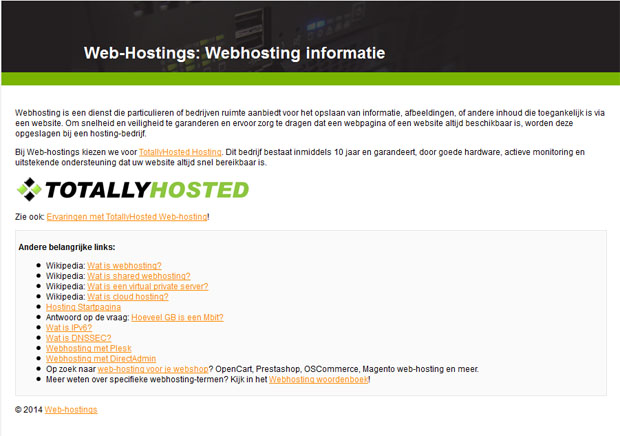 Web-hostings