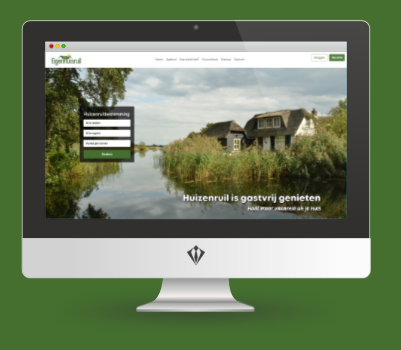 Bestaande website voorzien van een nieuwe layout